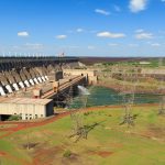Itaipu Dam, hydroelectric power station, Brazil, Paraguay