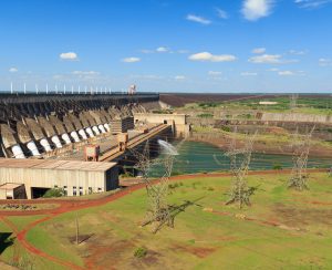 Itaipu Dam, hydroelectric power station, Brazil, Paraguay